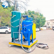 濕式噴砂罐移動(dòng)推車(chē)組合