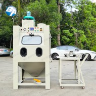 濕式臺車轉(zhuǎn)盤式噴砂機