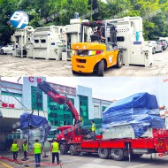 防爆提升輸送式噴砂機（PLC 壓力數(shù)顯<div   id=