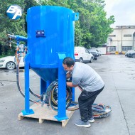 雙槍移動(dòng)干式噴砂機(jī)