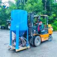 移動(dòng)干式雙槍噴砂機(jī)